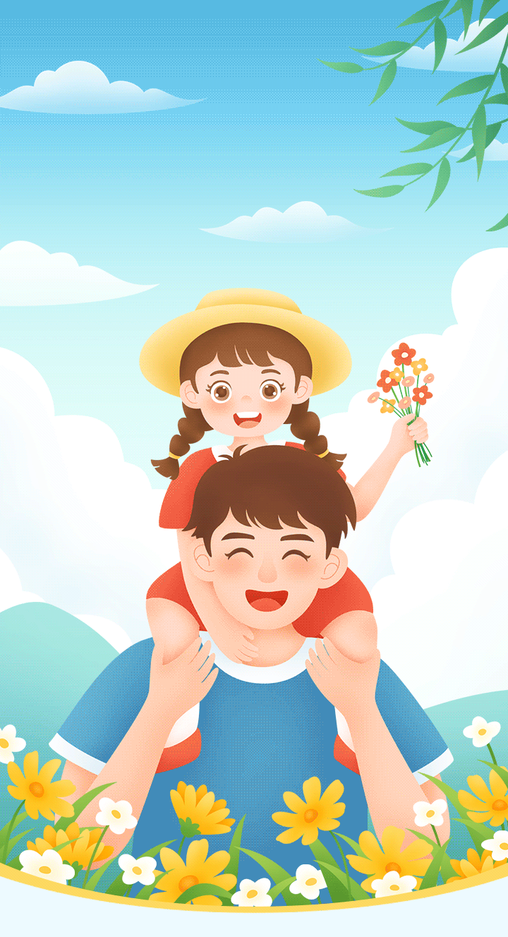 你伴我小，我陪你老，尊龙时凯祝天下父亲节日快乐！